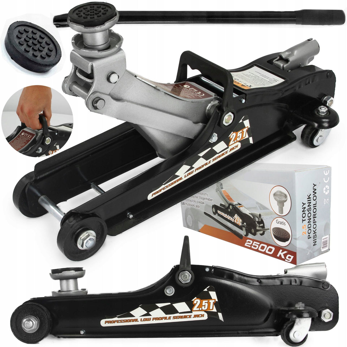 CAR JACK FROG JACK 2,5T +EXTENSION