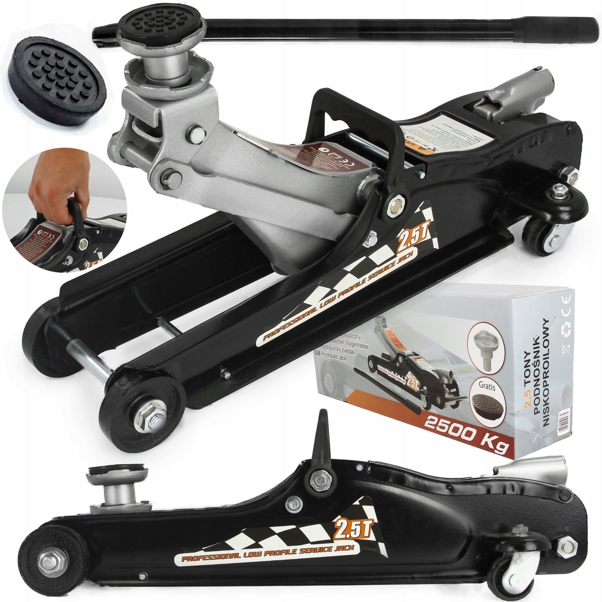 CAR JACK FROG JACK 2,5T +EXTENSION