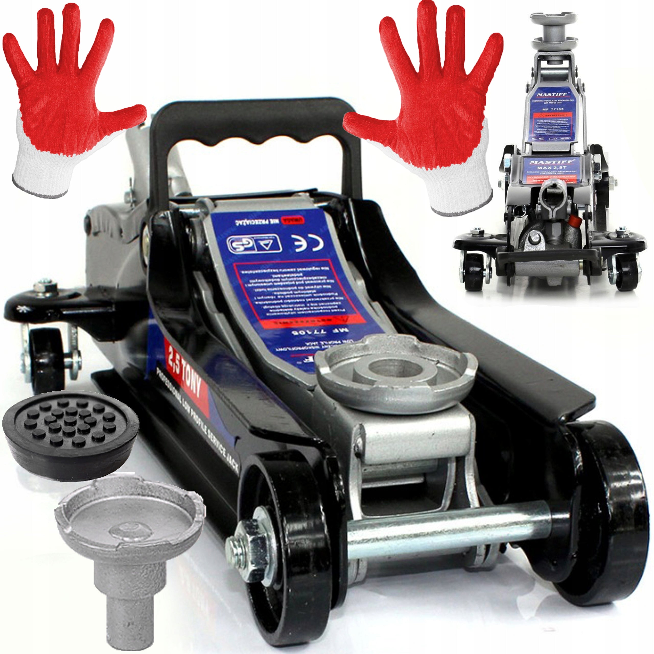 CAR JACK FROG JACK LOW PROFILE POINT 2,5T STRONG