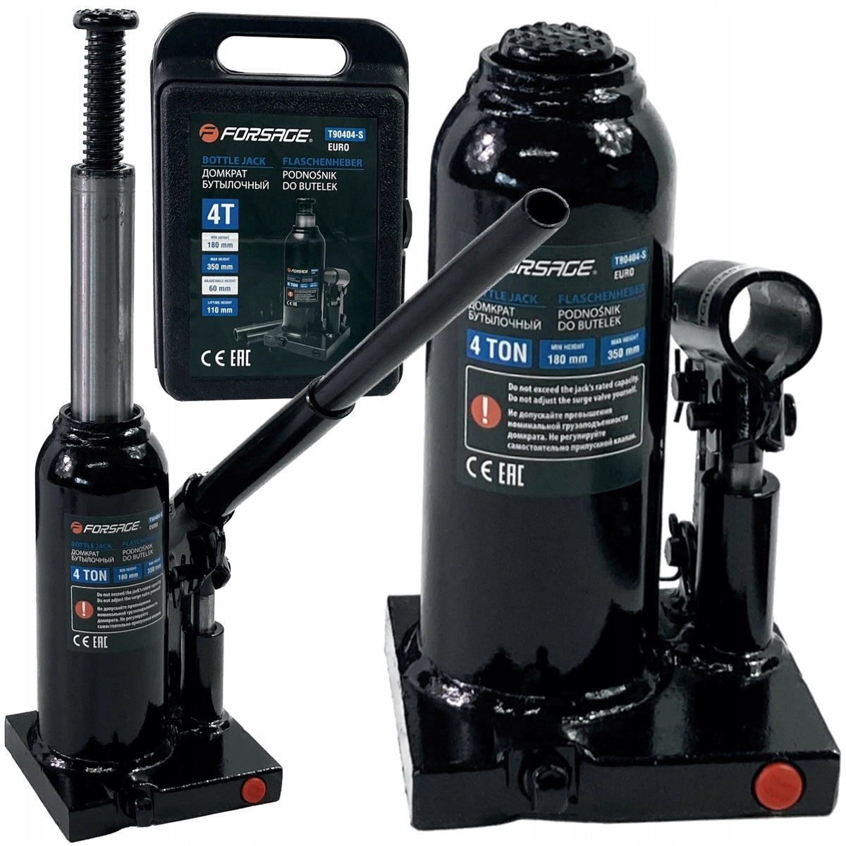 CAR JACK HYDRAULIC CASE 4T
