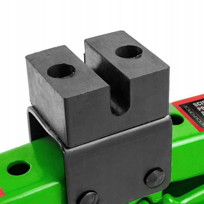 CAR JACK TRAPEZOIDAL JACK 2T RUBBER + WRENCH RATCHET BAG Brand Rockforce