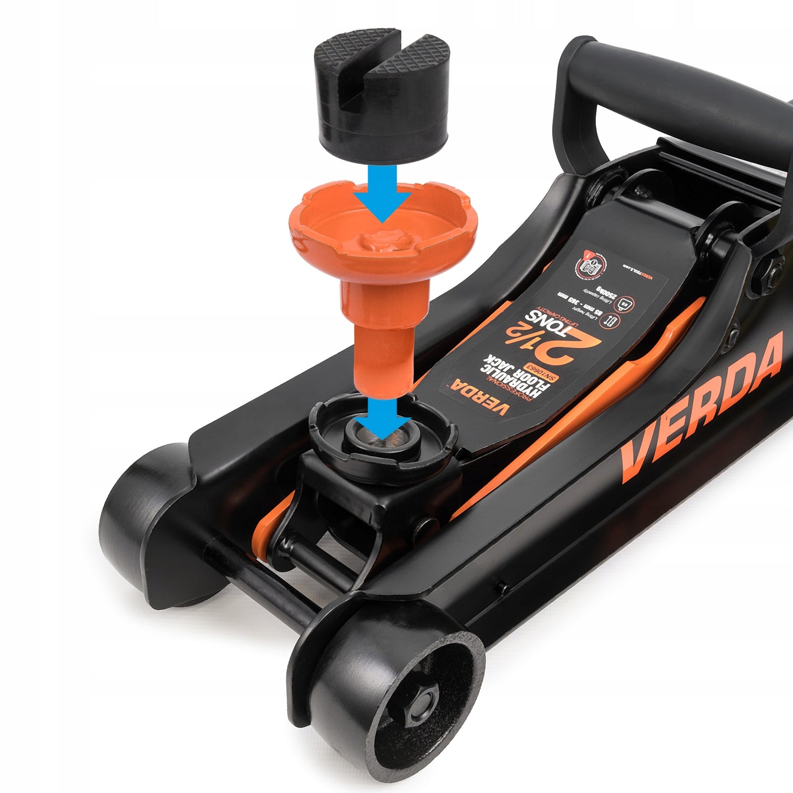 CAR JACK WORKSHOP FROG IN SUITCASE 2,5T LOW SUITCASE Product weight with unit packaging 14 kg