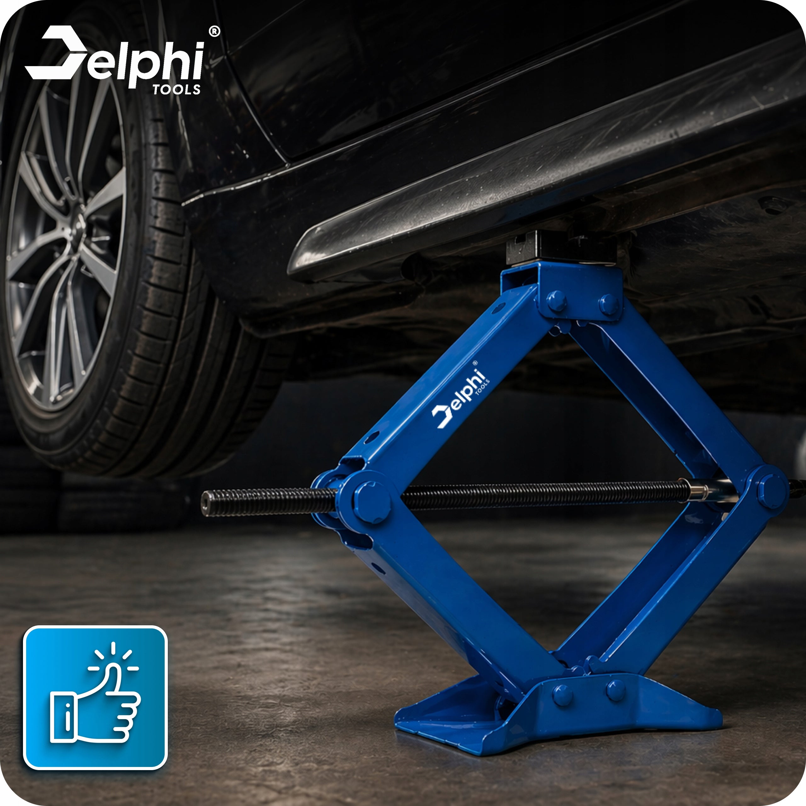 CAR LIFT 2,5T TRAPEZOIDAL STRONG LEVER FOR WHEEL REPLACEMENT 2500kg EAN (GTIN) 5905108475284