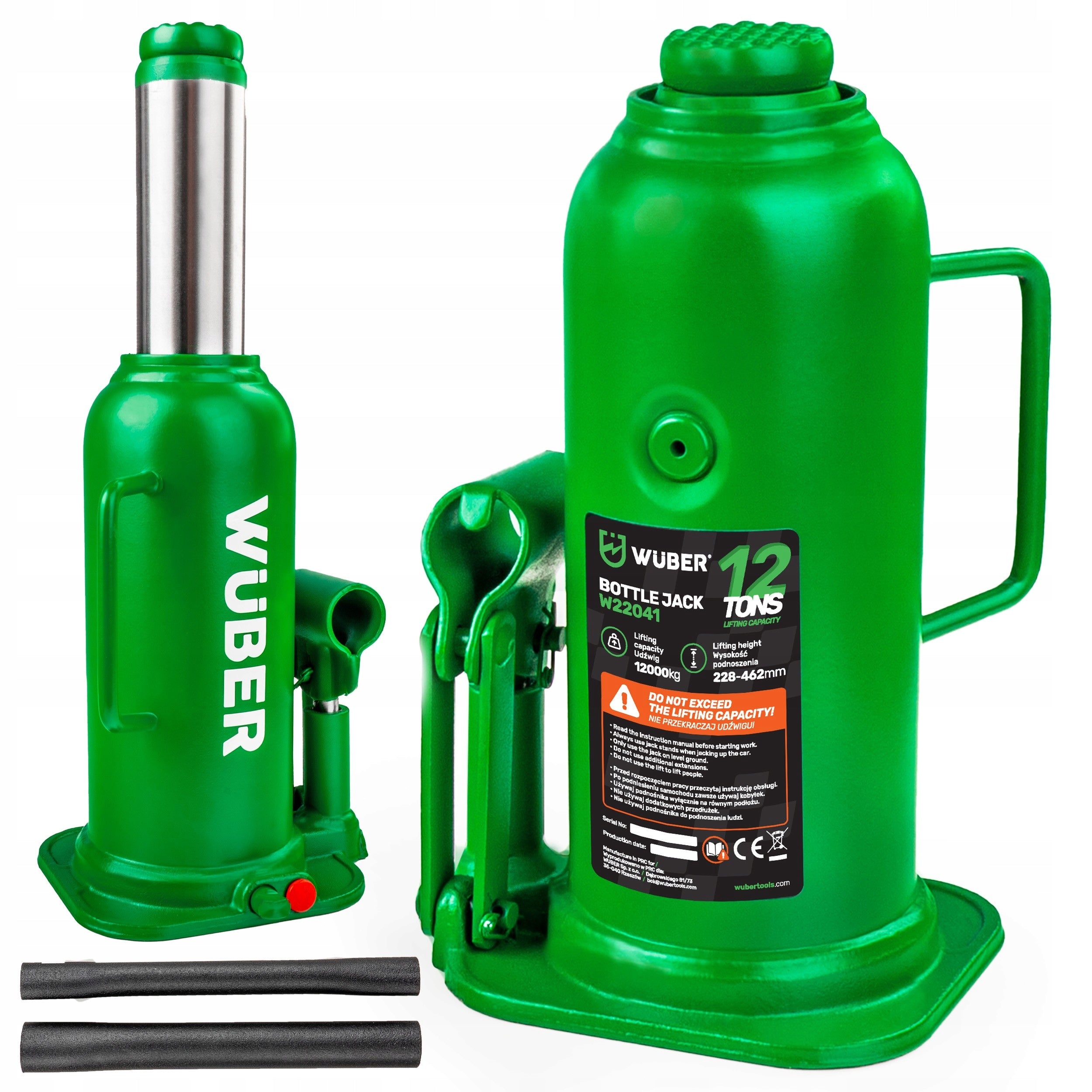 CAR LIFT 228-462 MM POST HYDRAULIC BOTTLE VALVE 12 T Manufacturer code W22041 PODNOŚNIK SAMOCHODOWY SŁUPKOWY 12 TON