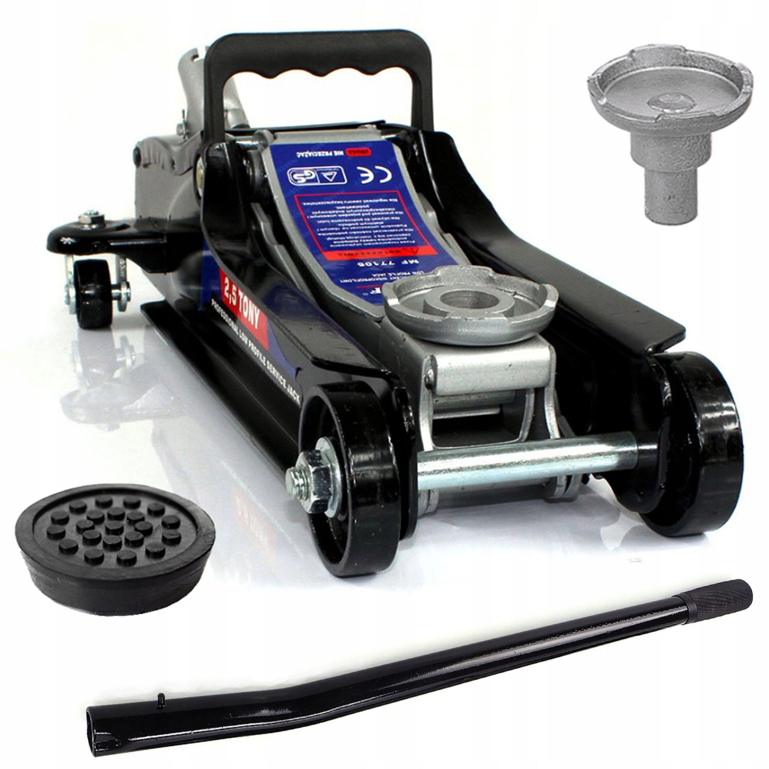 CAR LIFT FROG JACK LOW PROFILE 2,5T + SUPPORTS 3T 2PCS Manufacturer code 363740495