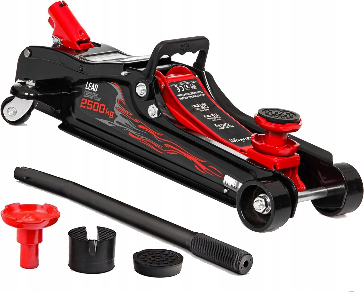 CAR LIFT FROG JACK LOW PROFILE POINT JACK 2,5T 2500 KG EAN (GTIN) 5903754422645