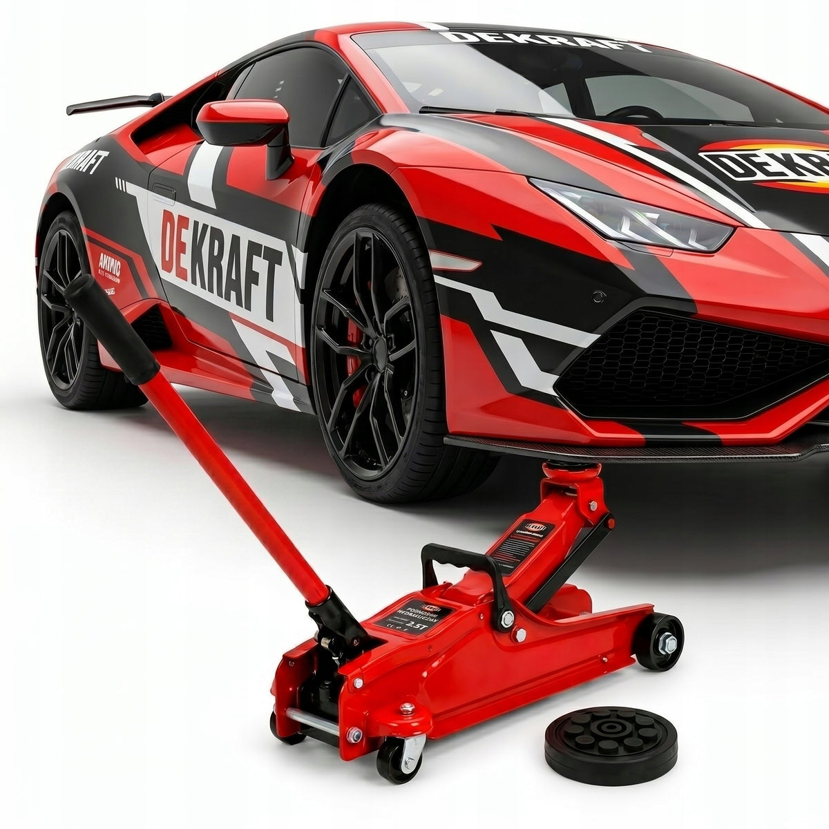 CAR LIFT FROG JACK LOW PROFILE POINT JACK 2,5T 2500 KG