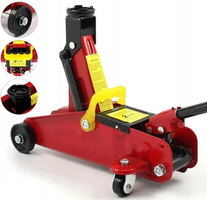 CAR LIFT HYDRAULIC FROG JACK 2000 KG STRONG 2T 125-290MM