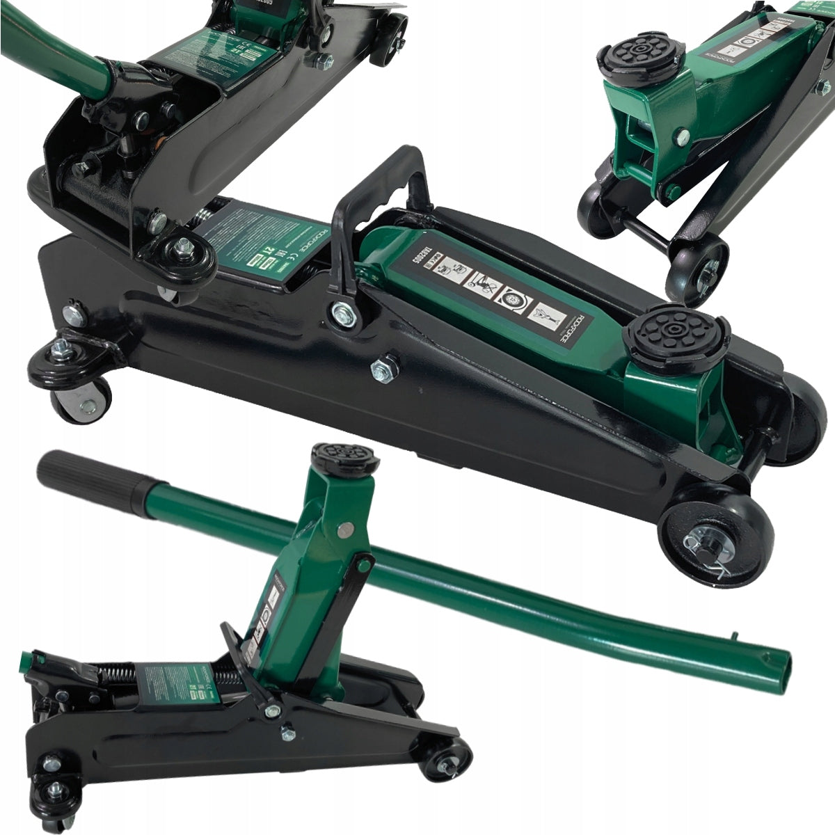CAR LIFT HYDRAULIC FROG JACK 2T RUBBER