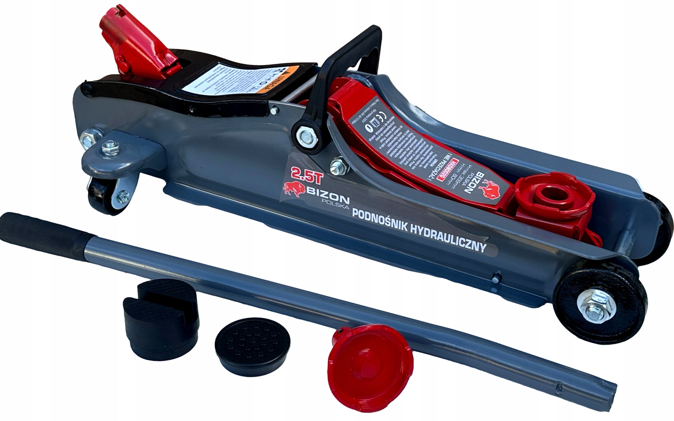 CAR LIFT HYDRAULIC FROG LEVER 2500KG 2,5T 85-390mm BISON Manufacturer code BP003