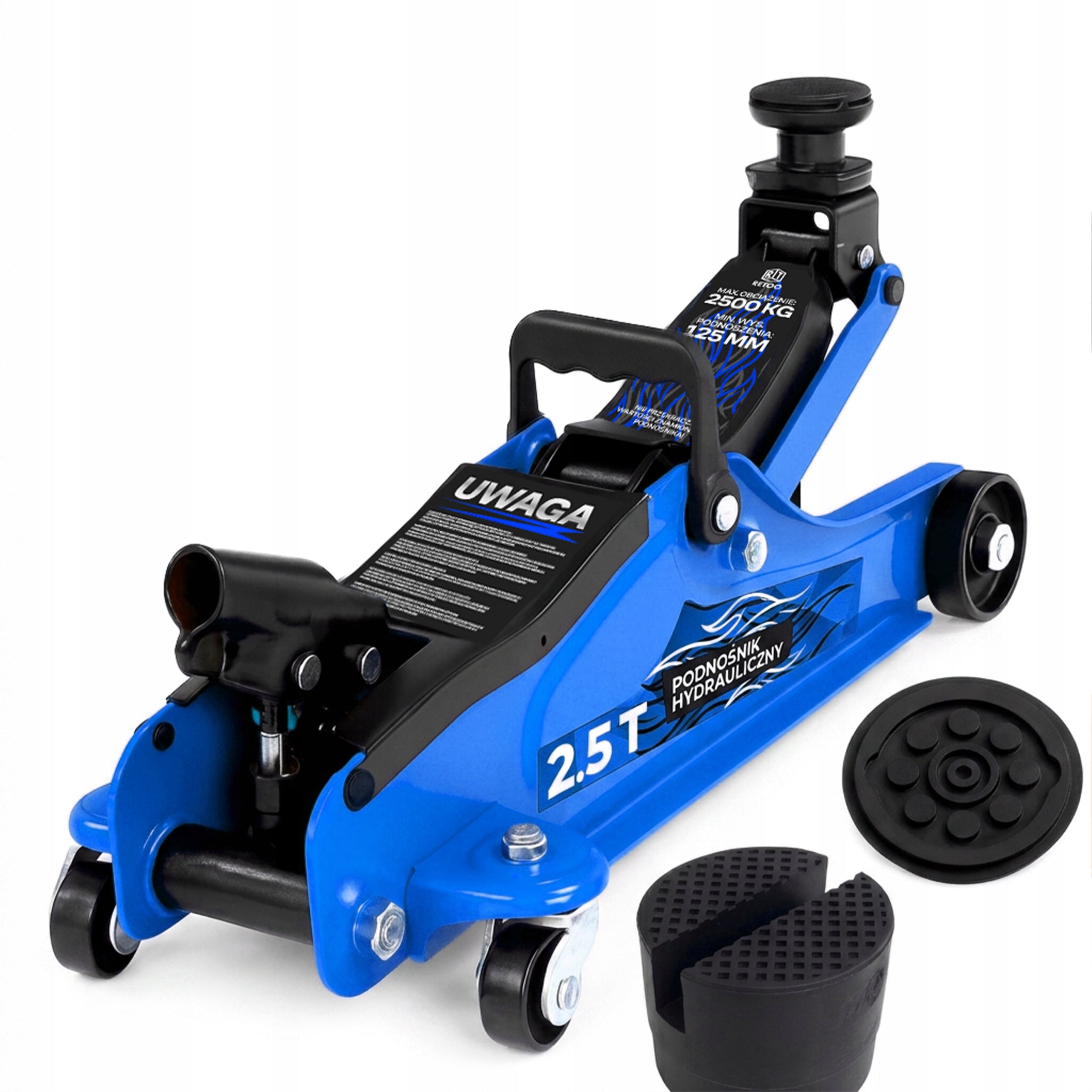 CAR LIFT HYDRAULIC JACK FROG 85-399MM 2,5T + SUITCASE Brand RETOO