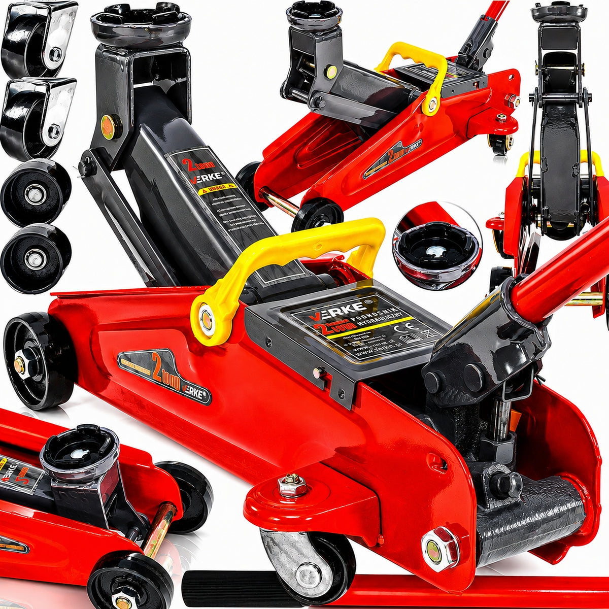 CAR LIFT HYDRAULIC JACK FROG LOW PROFILE LOW 2T
