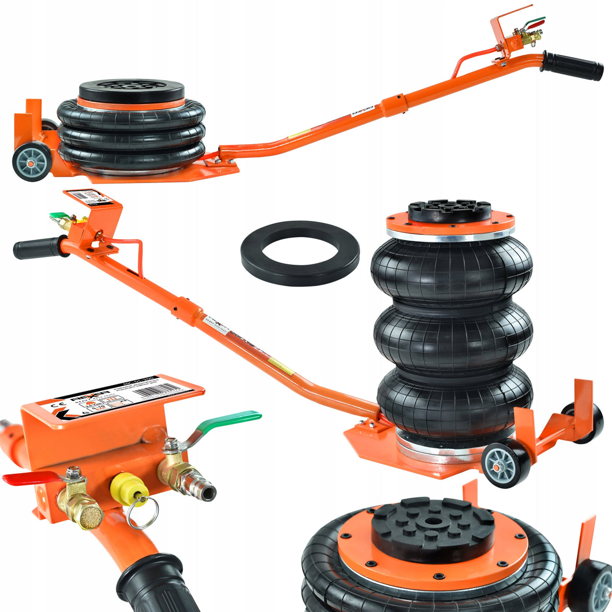 CAR LIFT PNEUMATIC CUSHION TYPE SNOWMAN 3,5T RUBBER STRONG