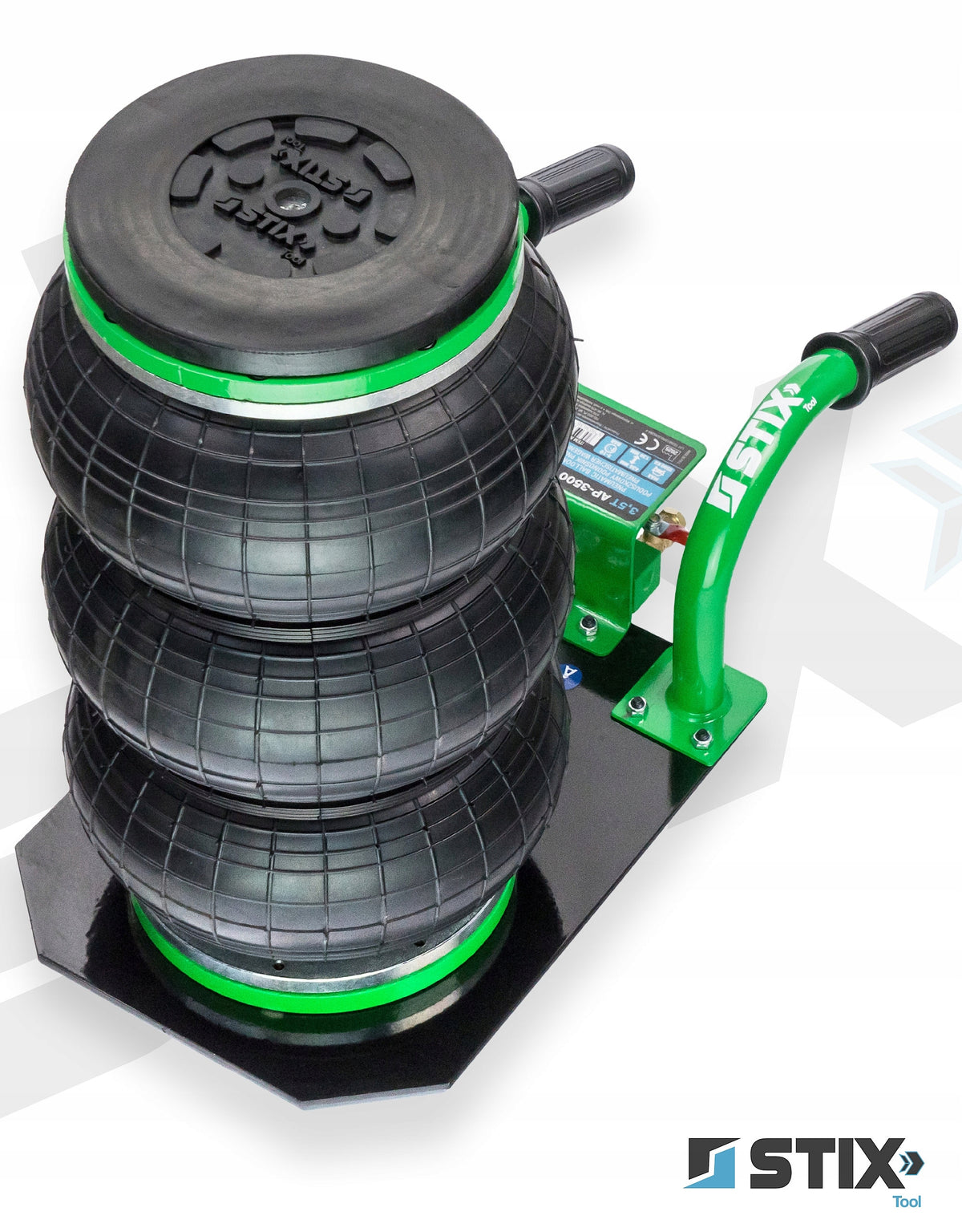 CAR LIFT SNOWMAN PNEUMATIC CHANNEL 13-43 CM 3,5T CUSHION Brand Stix