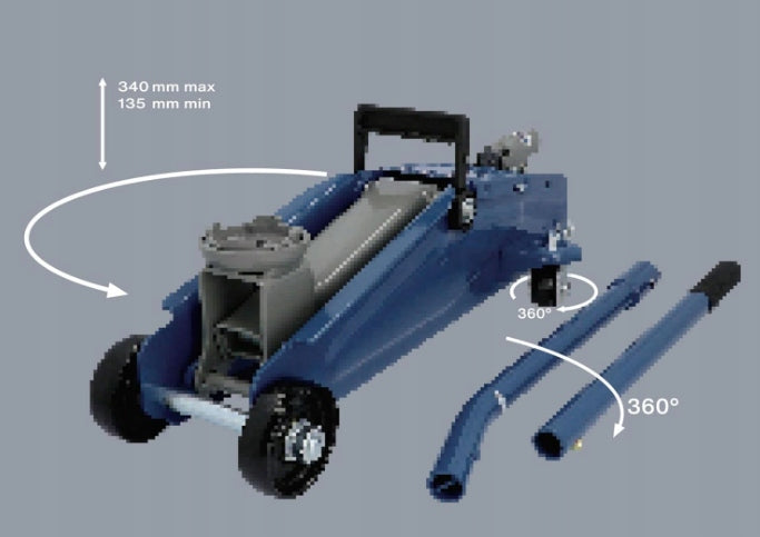 CAR LIFT SOLID STABLE JACK ON WHEELS LOAD CAPACITY 2000 KG EAN (GTIN) 5908455432887