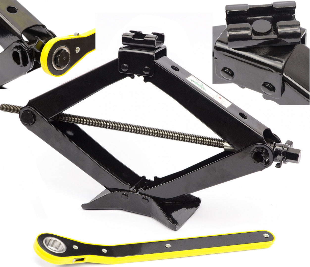CAR LIFT TRAPEZOIDAL JACK 2T FOR WHEEL CHANGE 2000KG TRAPEZOID Manufacturer code SN4547