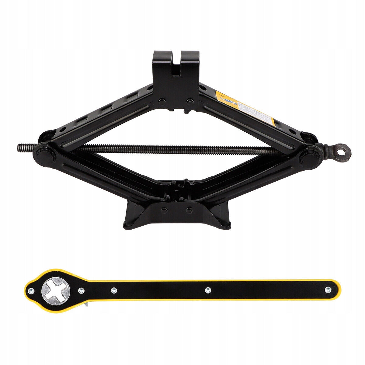 CAR LIFT TRAPEZOIDAL JACK FOR WHEEL REPLACEMENT 2500KG TRAPEZOID 2.5T Product weight with unit packaging 2.3 kg