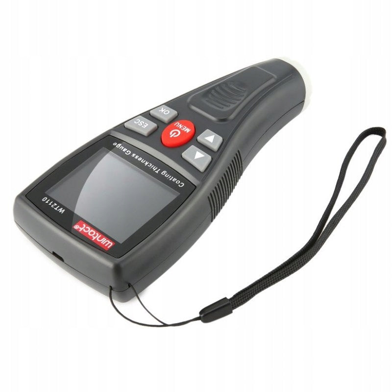 CAR PAINT THICKNESS GAUGE ALUMINUM COATING SENSOR 1-1800um Manufacturer code WT2110