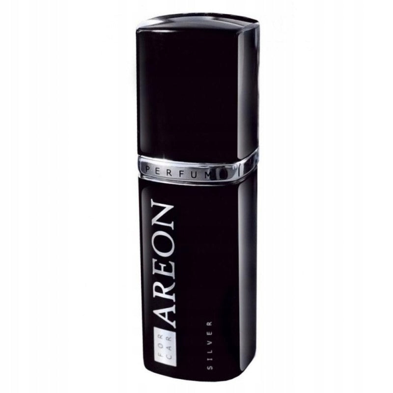 CAR PERFUME SCENT FOR CAR AREON CAR PERFUMES 50ml SILVER Packaging status original