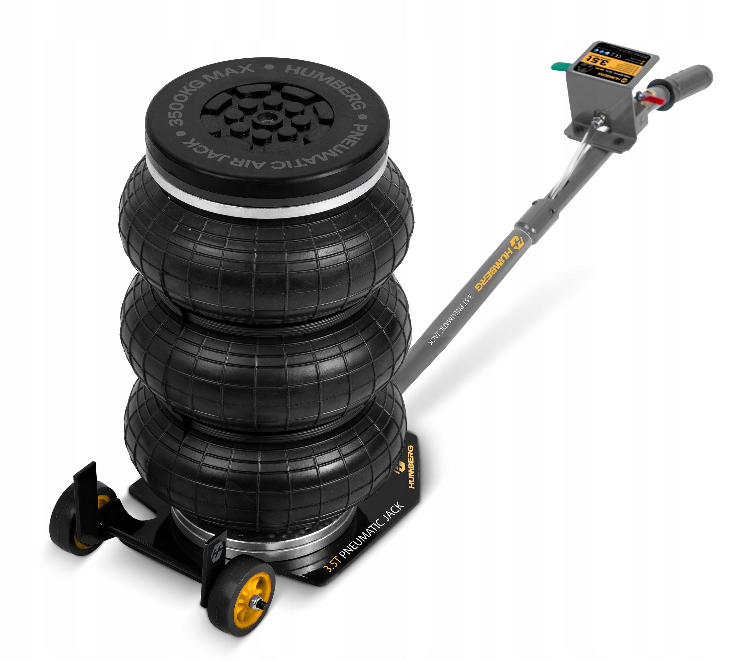 CAR PNEUMATIC LIFT 15-40cm SNOWMAN CUSHION 3,5T Humberg Maximum lifting height 400 mm