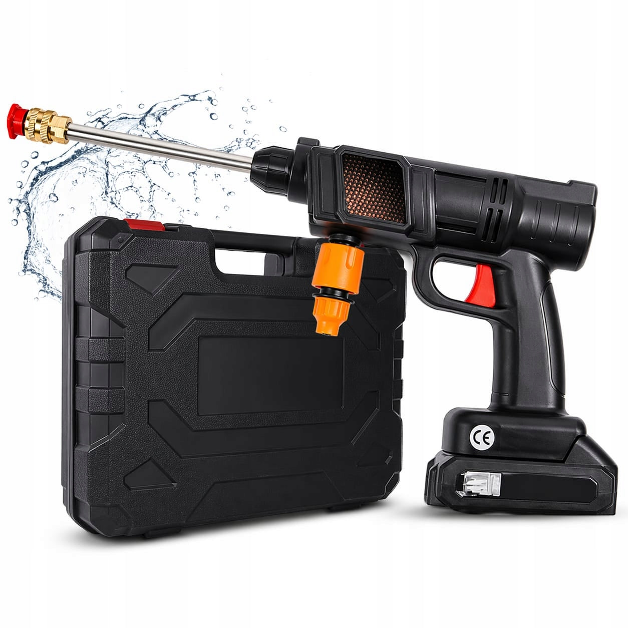 CAR PRESSURE WASHER CORDLESS + 2x BATTERY