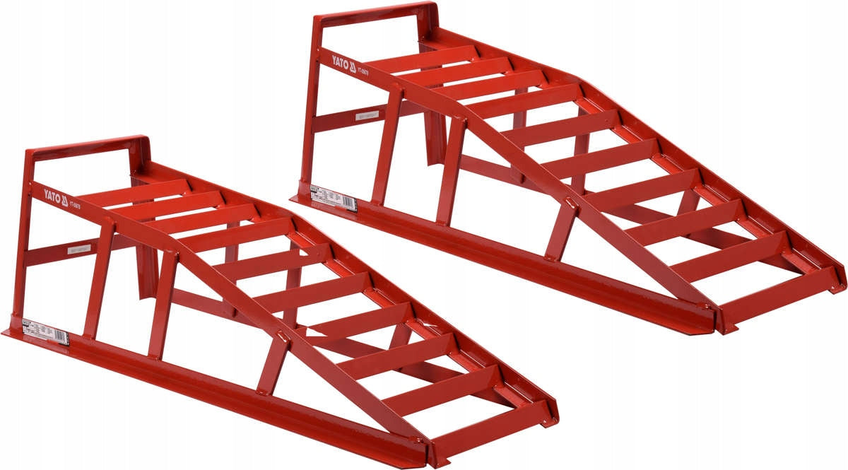 CAR RAIDS YATO 815mm 2 PCS 2x1T DRIVEWAY RAMPS STEEL 305mm