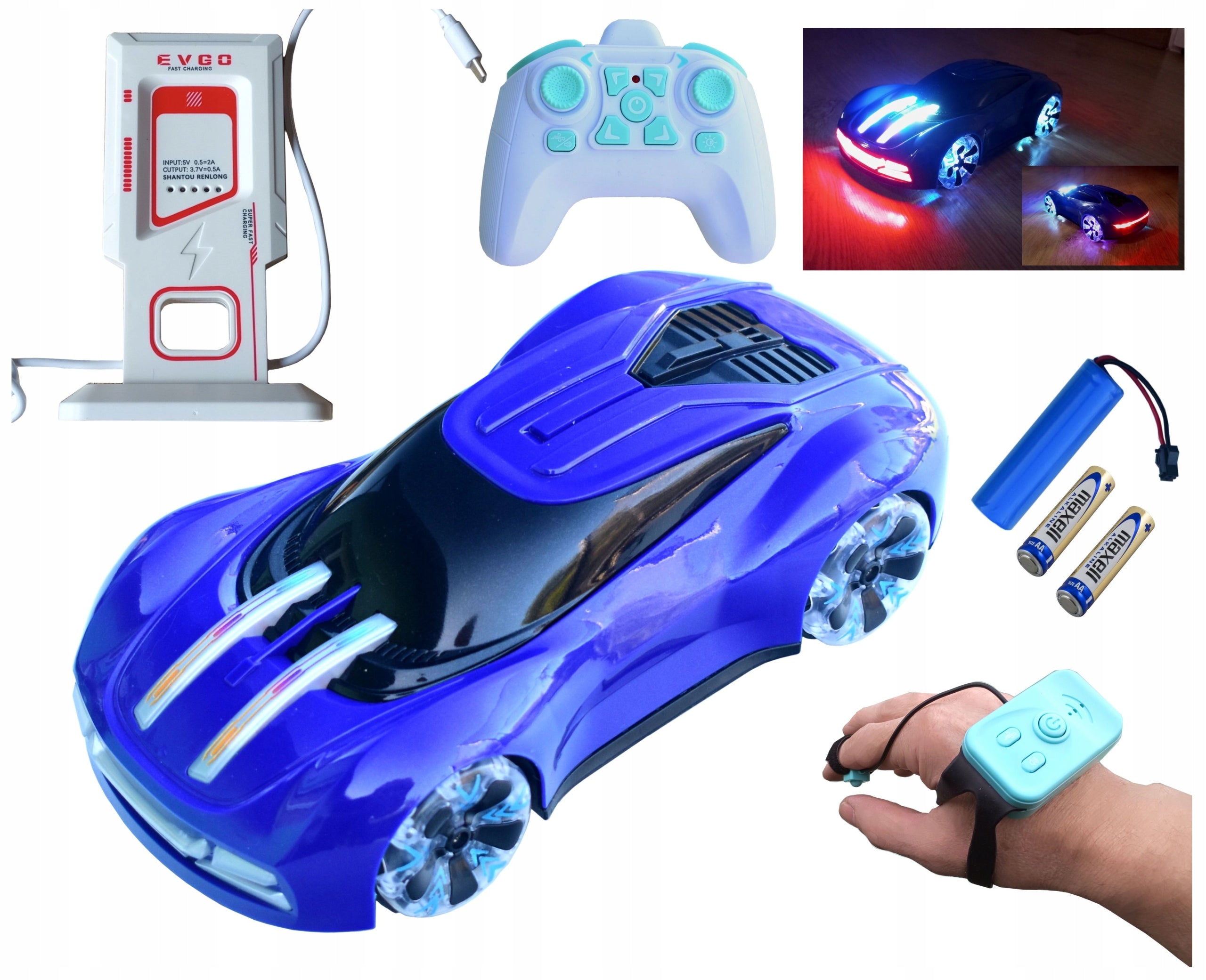 CAR REMOTE CONTROLLED AUTO RC RACING DRIFTING SMOKE LIGHT SOUND