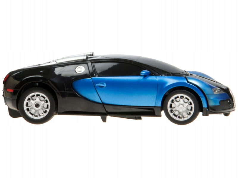 CAR REMOTE CONTROLLED AUTO RC ROBOT TRANSFORMATION Bugatti PILOT Brand LEMON