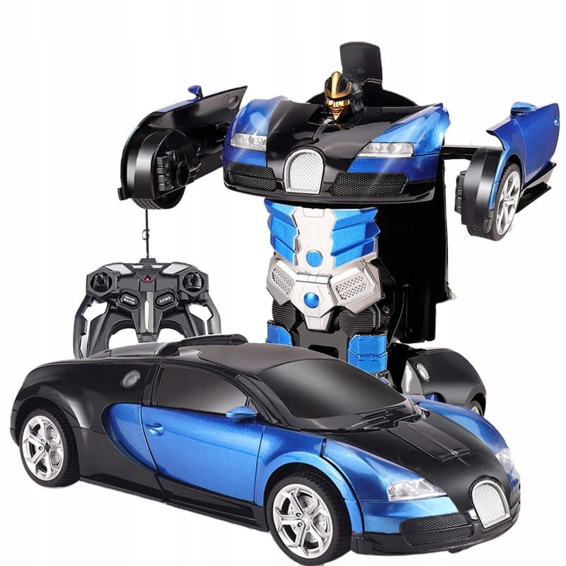 CAR REMOTE CONTROLLED AUTO RC ROBOT TRANSFORMATION Bugatti PILOT
