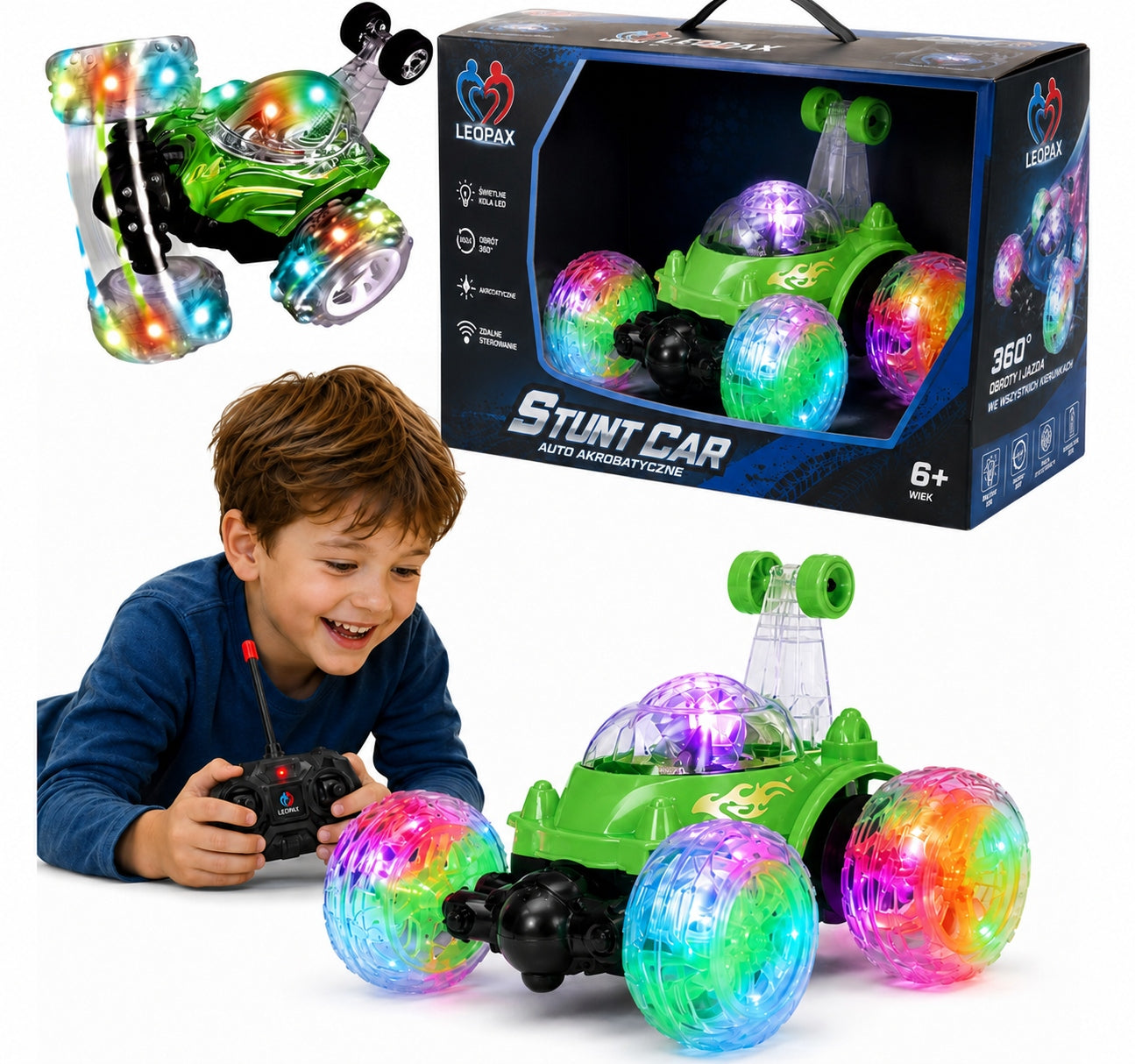 CAR REMOTE CONTROLLED AUTO twister + BATTERY