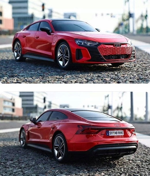 CAR REMOTE CONTROLLED CAR RC AUDI RS E-TRON GT 1:14 FAST CHARGING Packaging status original