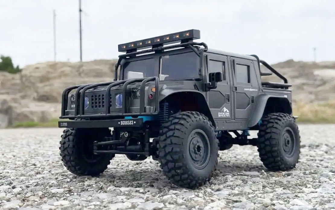CAR REMOTE CONTROLLED MONSTER 4x4 METAL AUTO RC LARGE LED LIGHTS POWERFUL Packaging status original