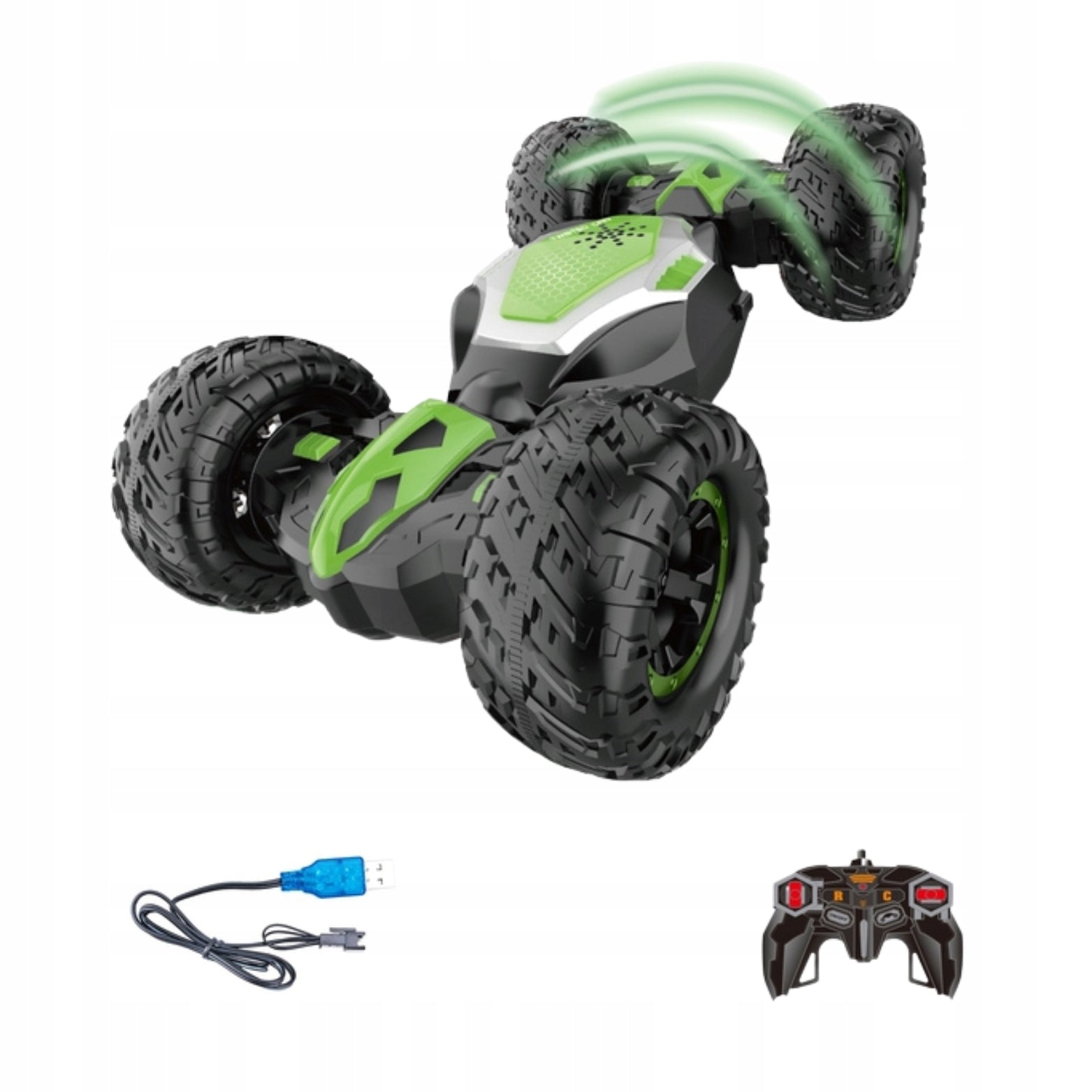 CAR REMOTE CONTROLLED OFF-ROAD CAR TWISTER 360* LED SOUND RC PILOT Brand no brand