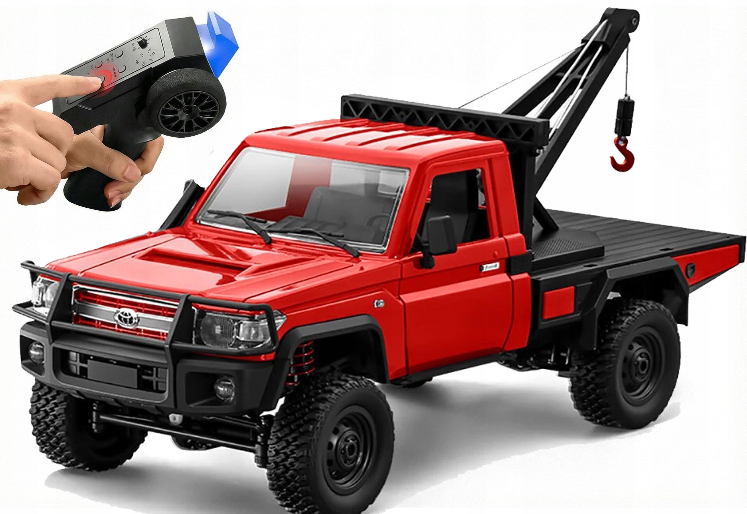 CAR REMOTE CONTROLLED OFF-ROAD TOYOTA 4x4 TUGBOAT WITH WINCH