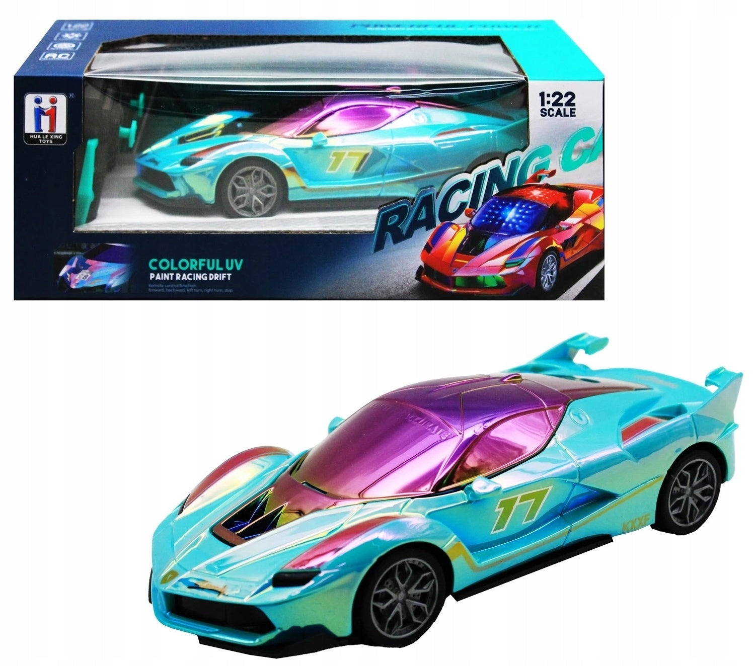 CAR REMOTE CONTROLLED RADIO CAR GLOWING WITH USB CHARGER Kind driving