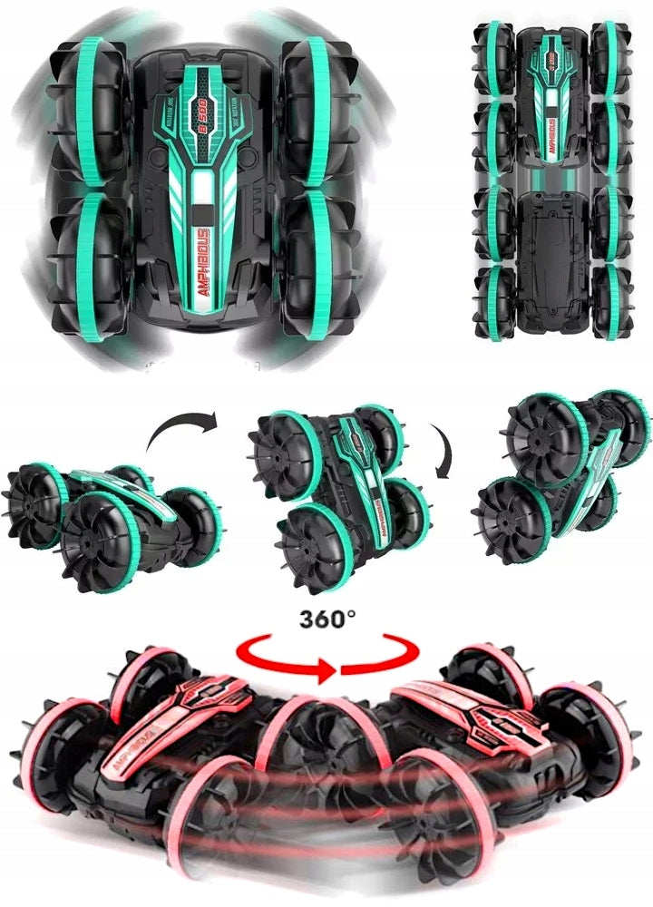CAR REMOTE CONTROLLED RC GESTURES AMPHIBIOUS 4x4 360° FLOATING 2 REMOTE CONTROLS Manufacturer code AUTO RC NA WODĘ