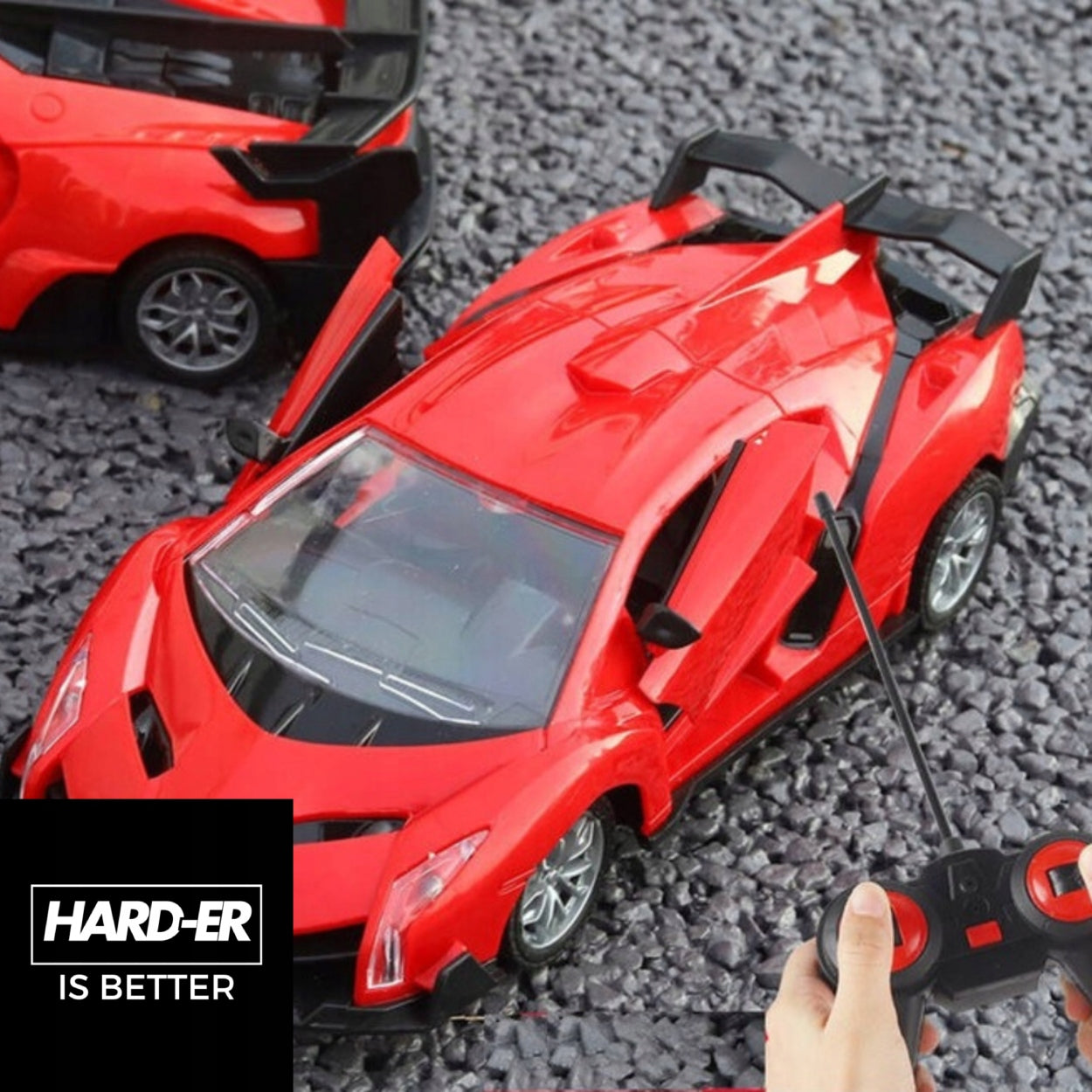 CAR REMOTE CONTROLLED SPORTS RC PILOT DRIFT OPENING DOOR Hard-er Packaging status original