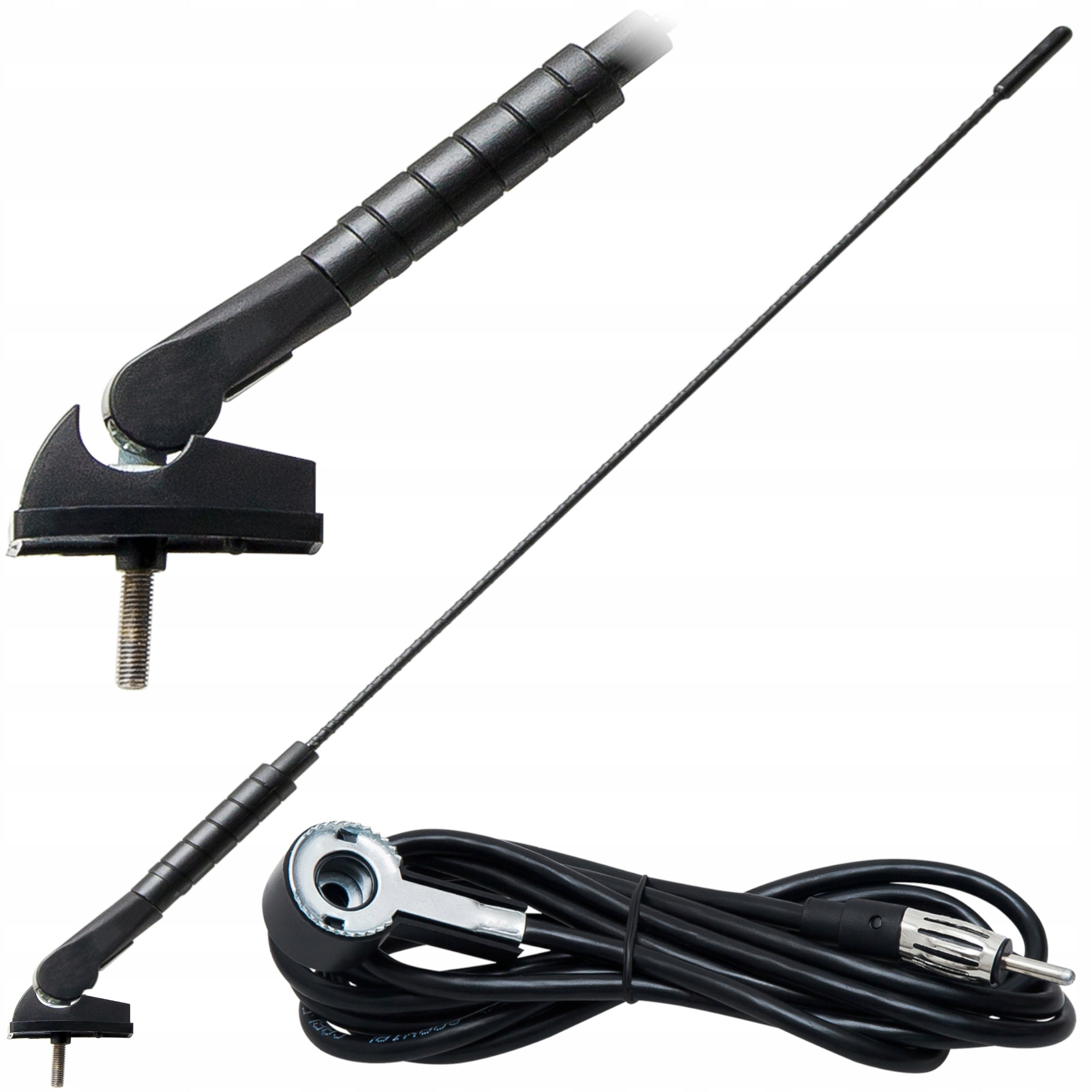 CAR ROOF ANTENNA ADJUSTABLE BROKEN 45CM CORD 195CM