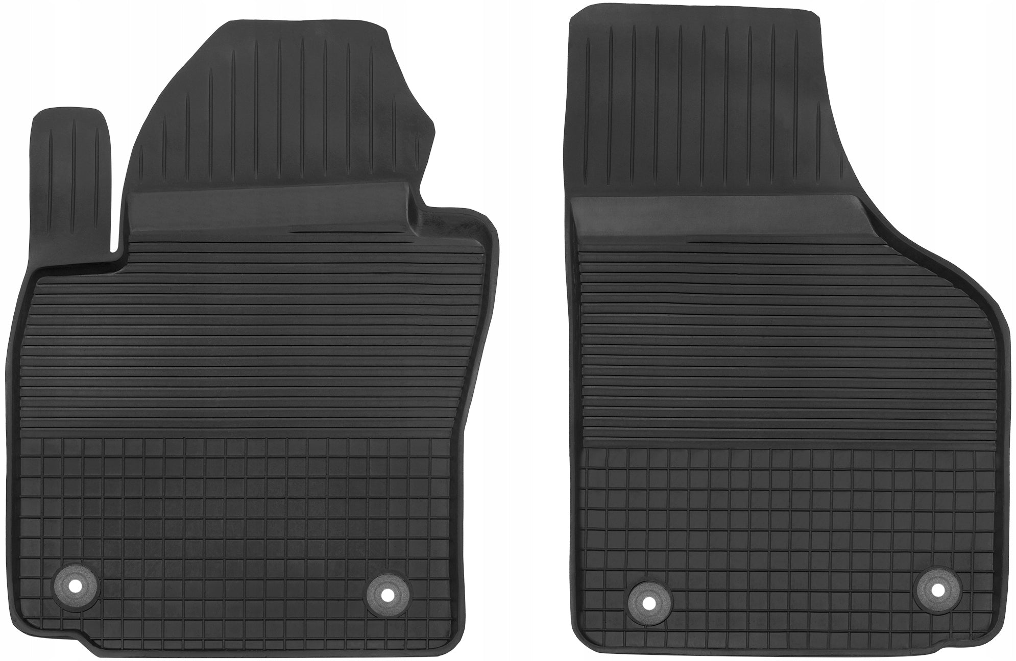 CAR RUGS RUBBER BLACK TRAY