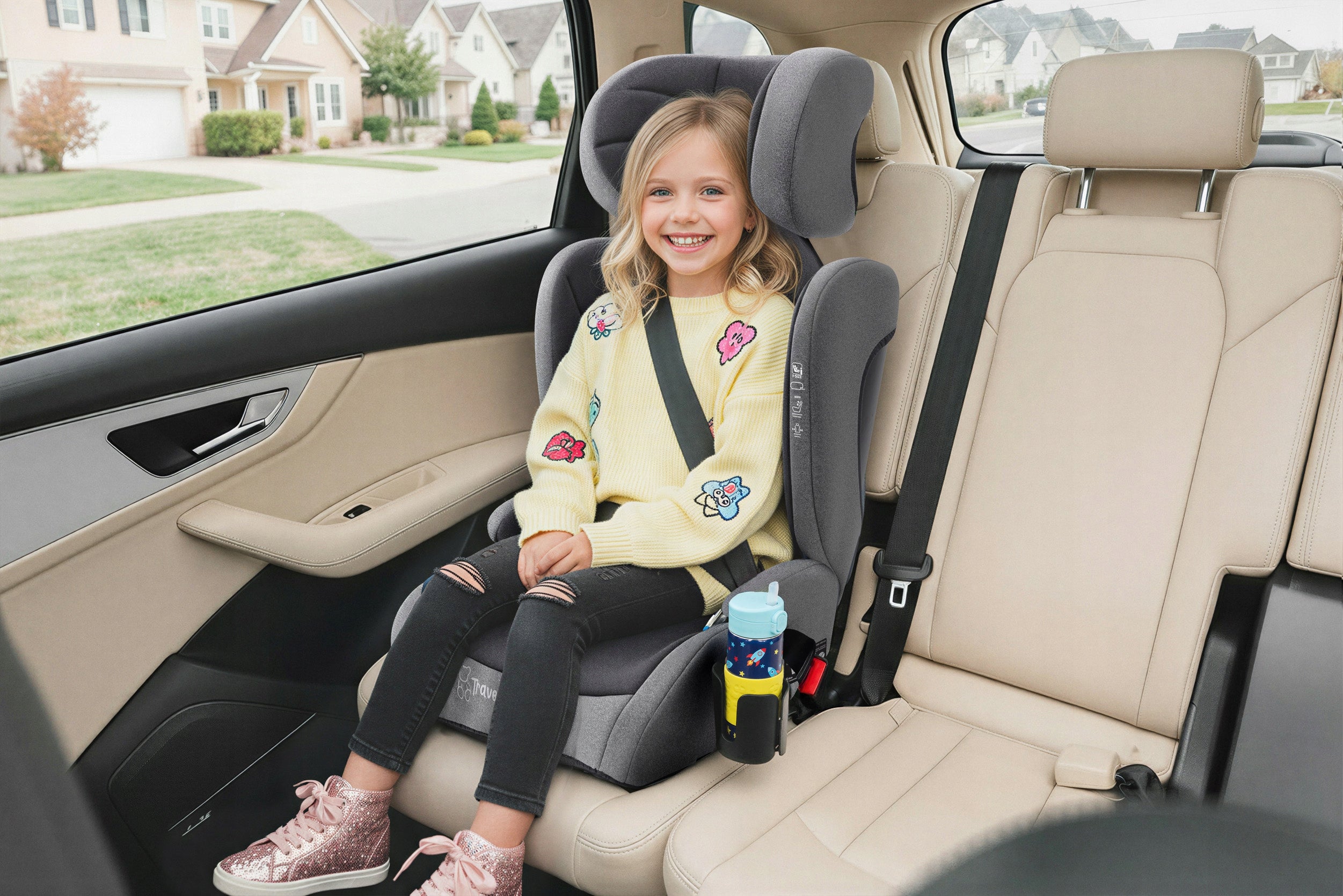 CAR SEAT 2in1 STAND 15-36kg LARGE i-Size + ISOFIX ORGANIZER Manufacturer code 5905226111156