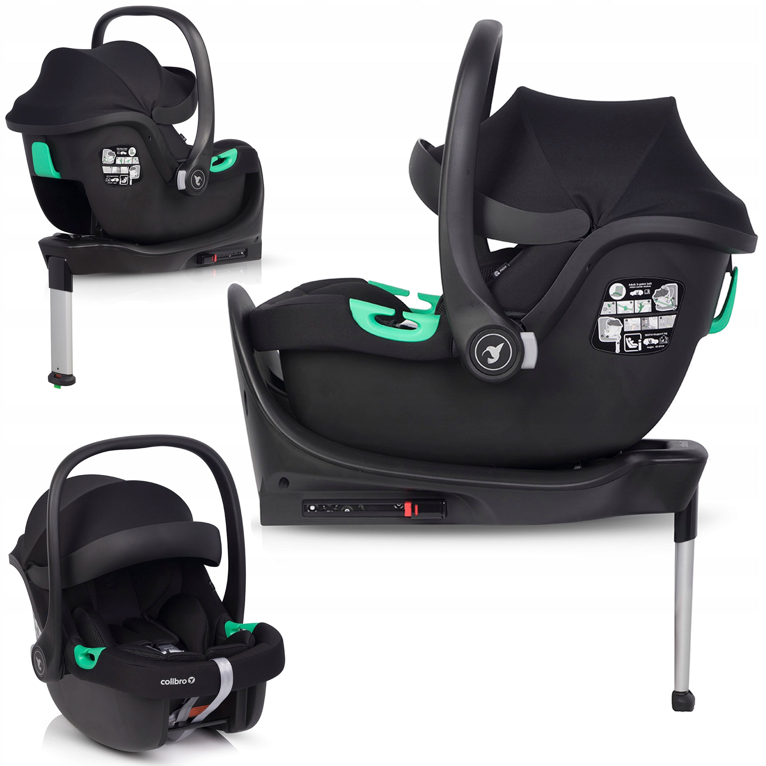 CAR SEAT CARRIER COLIBRO BASE ISOFIX i-SIZE 0-13 KG 0-87CM RWF