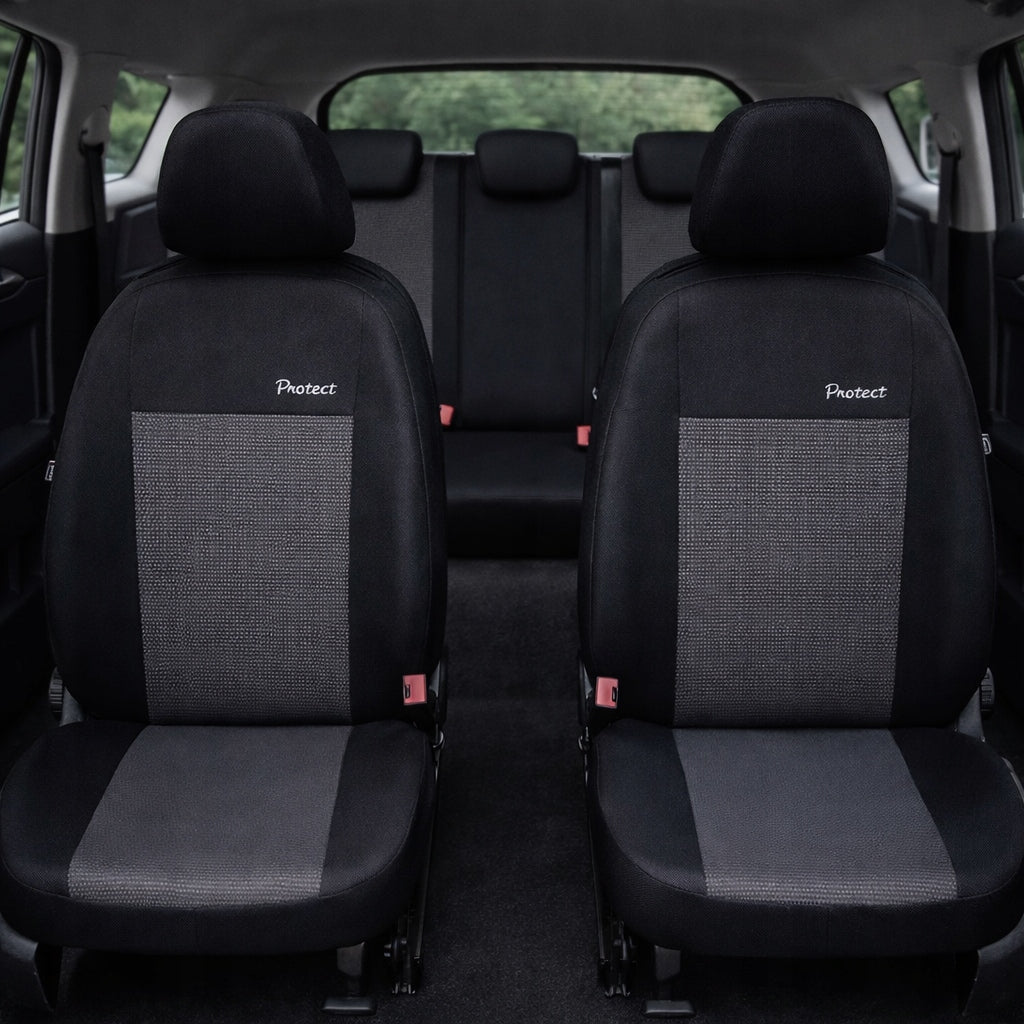 CAR SEAT COVERS UNIWER. SET FRONT REAR AIRBAG POLISH Manufacturer code PROTECT KPL OS