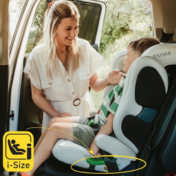 CAR SEAT SORINO CERES I-SIZE 100-150CM SAFETY TESTS Brand Sorino