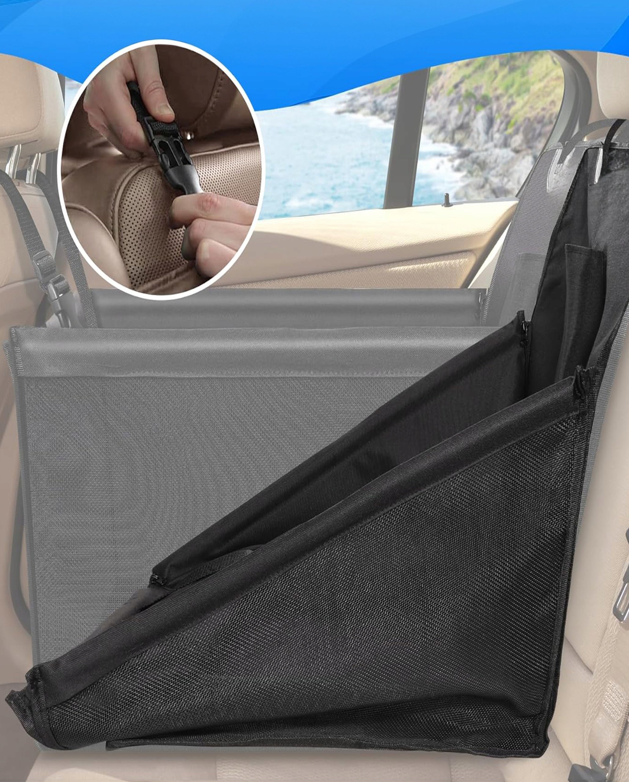 CAR SEAT for Dog Transporter Playpen for Car Bed Black Brand Fazoo