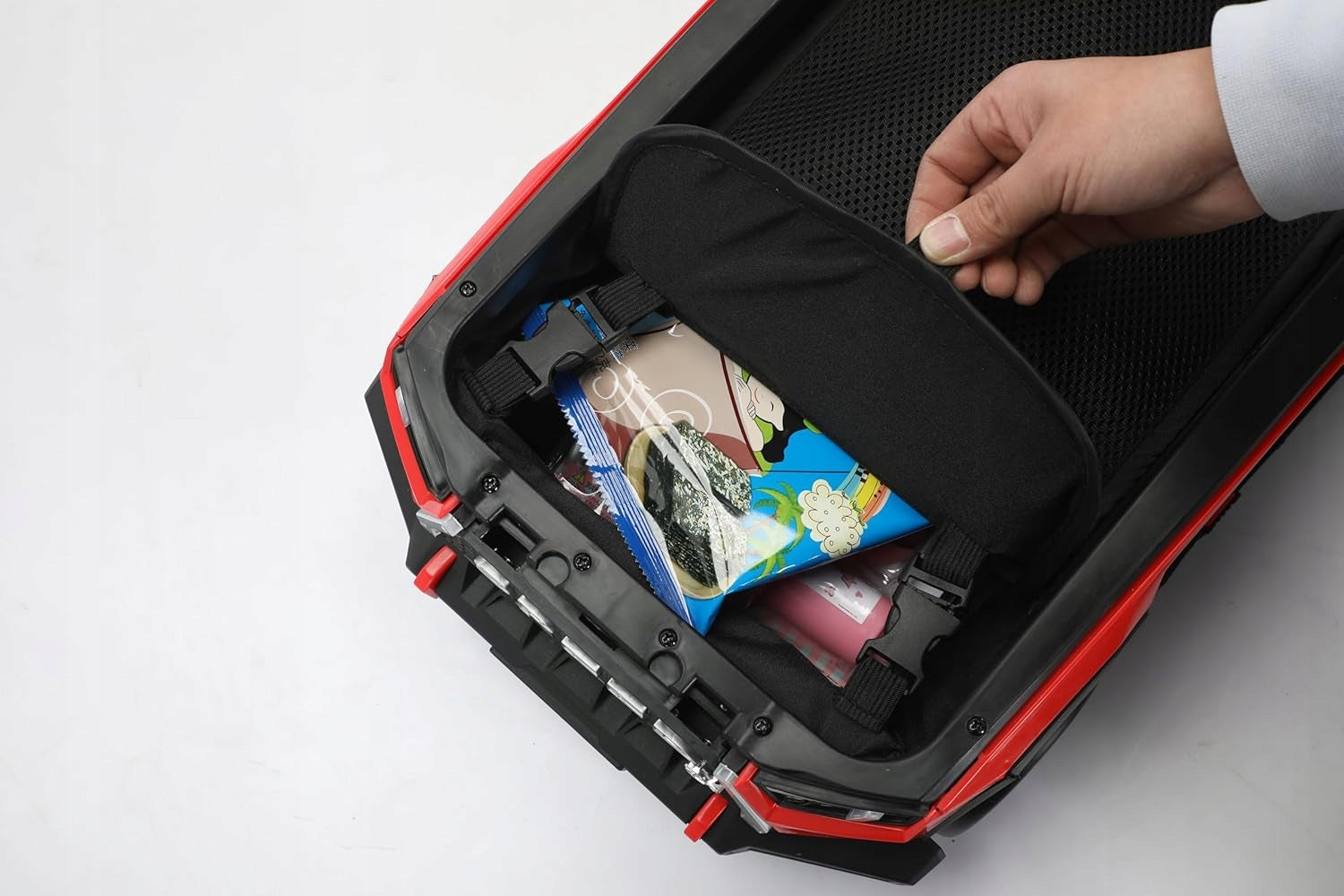 CAR SUITCASE 3IN1 RIDER PUSHER JOY4KIDS CAR FOR CHILDREN Depth (shorter edge) 31 cm