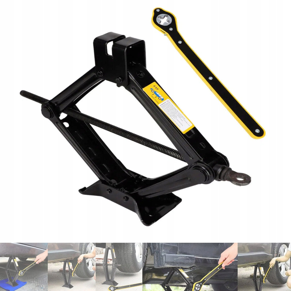 CAR TRAPEZOIDAL JACK STRONG TRAPEZOIDAL JACK 2.5 TONS 100-400MM