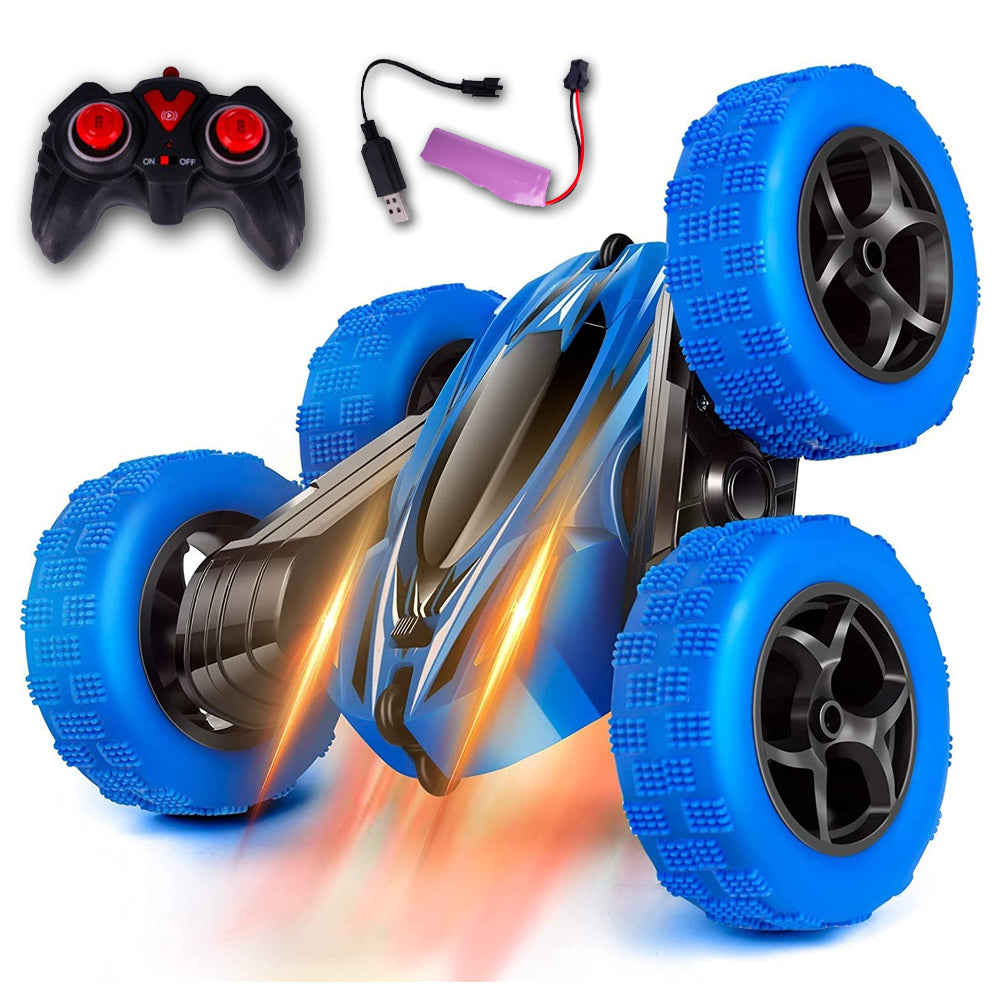 CAR TWISTER 360 REMOTE CONTROLLED ACROBAT STUNTMAN AUTO LED PILOT RC
