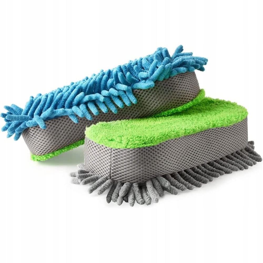 CAR WASH SPONGE LARGE XL SOFT MICROFIBER DOUBLE-SIDED EAN (GTIN) 5904238725429
