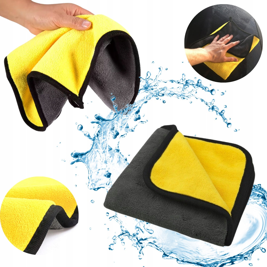 CAR WASH TOWEL 30x40 CM | FLUFFY FOR DRYING | SUPER ABSORBENT