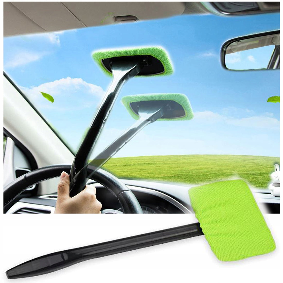 CAR WINDOW CLEANER STEAM REMOVAL MICROFIBER FRONT Manufacturer's catalog number RT7423